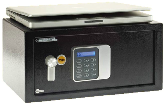 YLG/200/DB1 Cofre de Hotel Laptop — Yale Lisboa