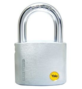Y120B - Cadeado em Latão com Chave Plana