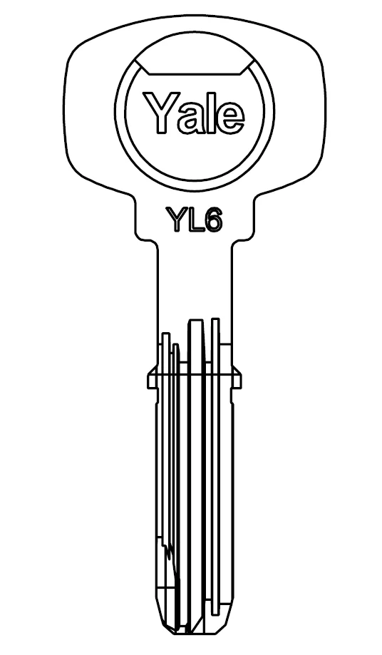 Meio Cilindro YL6 de Perfil Europeu — Yale Lisboa