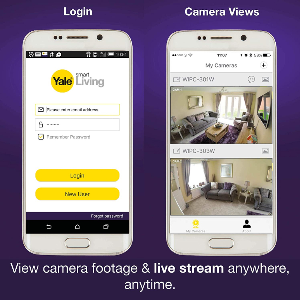Smart Home Indoor IP Camera 1080p — Yale Lisboa