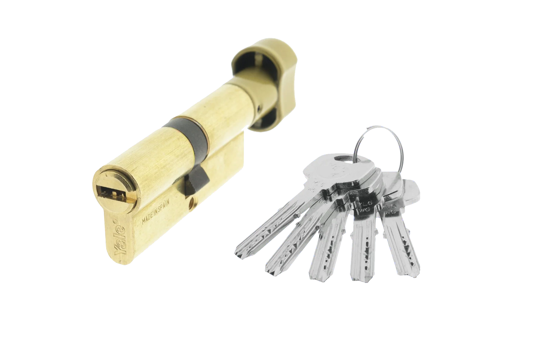 Cilindro YL6 de Botão de Perfil Europeu